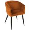 Fauteuil en velours Ambre Marlo Atmosphera