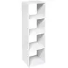 5five Simply Smart - tagère colonne 4 cases mix n modul blanc - 5five