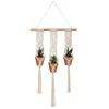 Atmosphera - Lot de 3 Plantes suspendues Hacienda - H75 cm