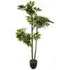 Schefflera artificiel H130 cm - Vert - Atmosphera createur d'interieur