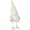 Père Noël Scandinave Debout 45 cm Blanc - FEERIC CHRISTMAS