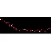 ATMOSPHERA Guirlande Lumineuse "Boules Bois" 220cm Rouge