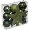 Kit de sapin Colorama de Noël 18 pièces vert - Feeric lights & christmas