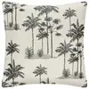 ATMOSPHERA CREATEUR D'INTERIEUR Housse coussin Jacquard Lurex Palm - 40x40 cm