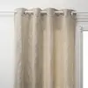 HOMEMAISON Rideau tamisant en maille tissée polyester gris souris 150x240 cm