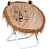 Atmosphera Créateur D'intérieur - Fauteuil enfant pliant lion marron