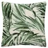 ATMOSPHERA housse coussin jacquard tropic - 40x40 cm