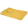 LES TENDANCES Plaid fourrure bouclé 120 x 160 cm - Atmosphera 120 x 160 cm