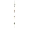 FEERIC LIGHTS & CHRISTMAS Guirlande de Noël Petites maisons en Bois décoré avec cerf L 150 cm