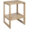 5five - étagère empilable 1 case "mix n modul" effet bois naturel