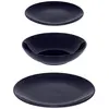 SECRET DE GOURMET Service de Table 18 Pièces "Colorama" 26cm Bleu