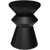 Atmosphera Créateur D'intérieur - Table Café Totem Sohan Noire Atmosphera