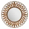 Miroir "Eve" - bambou D93 cm - Beige - Atmosphera createur d'interieur