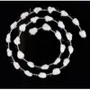 FEERIC CHRISTMAS Guirlande de Noël Mini Boules Paillétées - 250 cm - Blanc
