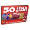 BeToys Boite De 50 Jeu De Societe Echec Morpion Dames Solitaire Bingo