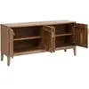 Buffet 4 portes Sabor acacia 160x80cm - Atmosphera créateur d'intérieur