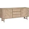 Buffet 2 portes Aeris acacia 180x80cm Atmosphera Créateur D'intérieur