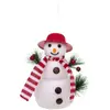 ATMOSPHERA Sujet de Noël "Bonhomme de Neige" 17cm Blanc