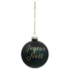 ATMOSPHERA Boule de Noël Paillettes "Nouvelle Orléans" 8cm Vert