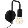 HOMEMAISON Atmosphera - Applique murale Keli - métal et cuivre - noir - D12 cm