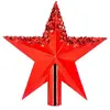 Déco Sapin de Noël Cimier étoile Argent Brillant