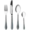 Secret de Gourmet - Ménagère 24 Pièces Inox "Carya" Gris
