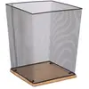 FIVE Simply Smart - Corbeille de Bureau en Métal Havi 32cm Noir