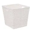 5five Simply Smart - Panier vannerie 31x31cm mix n modul blanc - 5five