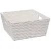 5five Simply Smart - Panier vannerie 31x15cm mix n modul blanc - 5five