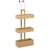 Etagère de porte 3 niveaux bambou 5Five - Naturel