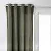 Atmosphera - Rideau Lilou vert kaki 140x260cm créateur d'intérieur