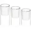 Coffret 3 bougies LED - Transparent - Atmosphera createur d'interieur