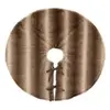 Non communiqué Atmosphera Créateur d'intérieur - Tapis de Sapin Déco Effet Fourrure 90cm Marron