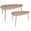 Table basse Miléo naturel X2 Atmosphera - Naturel