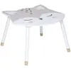 Atmosphera Créateur D'intérieur - Table enfant Douceur renard blanc 62x64cm