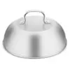 ATMOSPHERA Cloche pour plancha en inox - argenté - d 32 cm