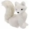 ATMOSPHERA Déco de Noël Renard Blanc avec Paillettes 26 x 26 cm - Feeric Christmas