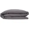 Atmosphera - Housse de Couette Linah - Gris - Lin lavé 240x220 cm