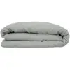 ATMOSPHERA - Housse de couette 2 places 100% lin - 260x240cm - Vert Céladon