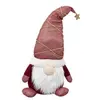 Feeric Christmas Statuette Déco Gnome Etoile 60cm Rose & Or
