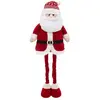 Atmosphera Créateur d'intérieur Personnage père noël télescopique 78cm Rouge/blanc - FEERIC CHRISTMAS