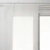 ATMOSPHERA - 2 Voilages Anissa - Longueur 90 cm x Largeur 60 cm - Blanc - Anissa