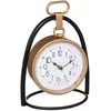 Horloge à poser - ATMOSPHERA - Lona - Métal - Multicolore - 21 x 27 cm