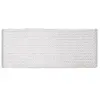 FIVE Simply Smart - Tapis de Salle de Bain Tissé Épais 50x120cm Blanc