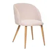 Atmosphera Créateur D'intérieur - Fauteuil Celeste velours côtelé beige