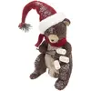 ATMOSPHERA Créateur d'intérieur - Couronne de Noël Poinsettia Soir 50cm Rouge