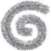 ATMOSPHERA Guirlande de Noël "Maison" 200cm Argent & Blanc