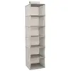 5 five simply smart Rangement Vêtements Suspendu 6 Compartiments