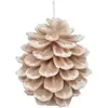 Niubó - Bougie de Noël Pomme de Pin enneigée 560G - Feeric Christmas