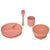 Atmosphera Set de repas terracota en silicone